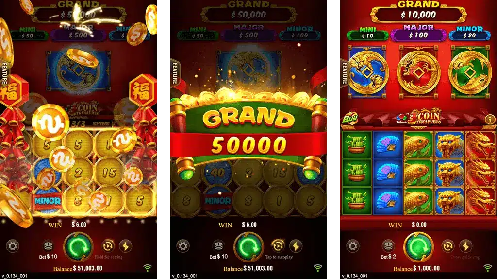 3 Coins 9Winzapk Bonus
